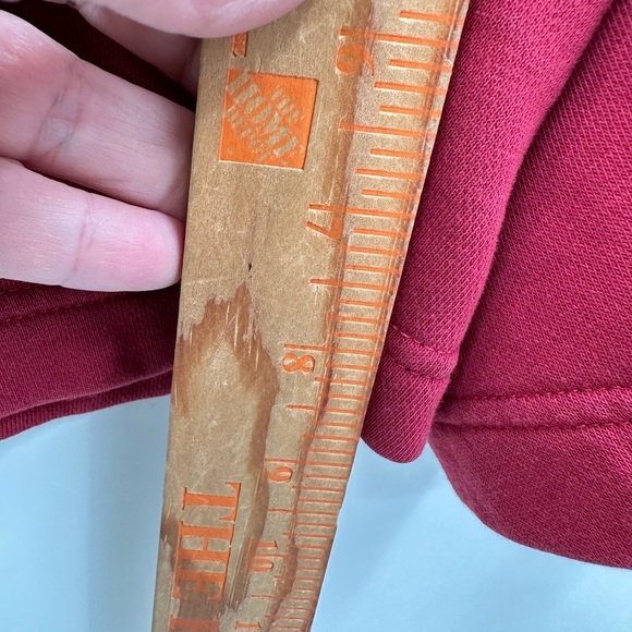 NIKE Men Swoosh red activewear casual comfort midi length jogger short XL - Picture 9 of 11